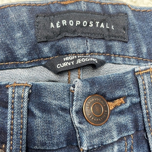 Aeropostale Premium Stretchy High-Rise Curvy Jegging Size 0 - Picture 5 of 10